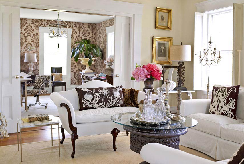 комфорт и уют стиля романтизм classic-living-room